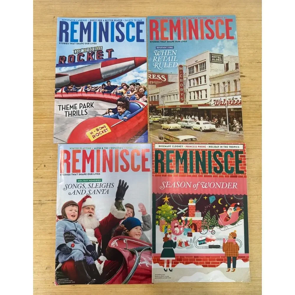 Lot of 11 Reminisce Magazine 2017-2023